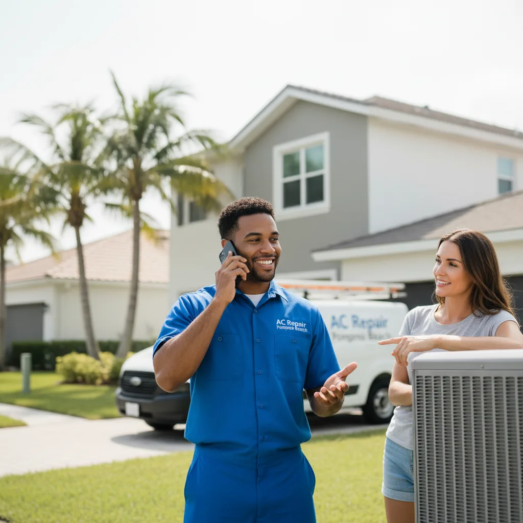 AC Repair Pompano Beach customer support in North Zulch
